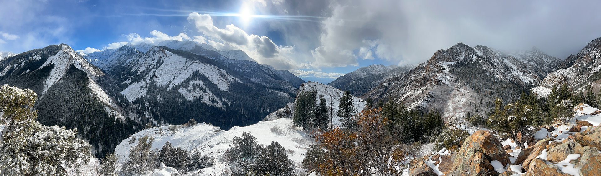 Lower Mill B North Fork Panorama Salt Lake City, Utah